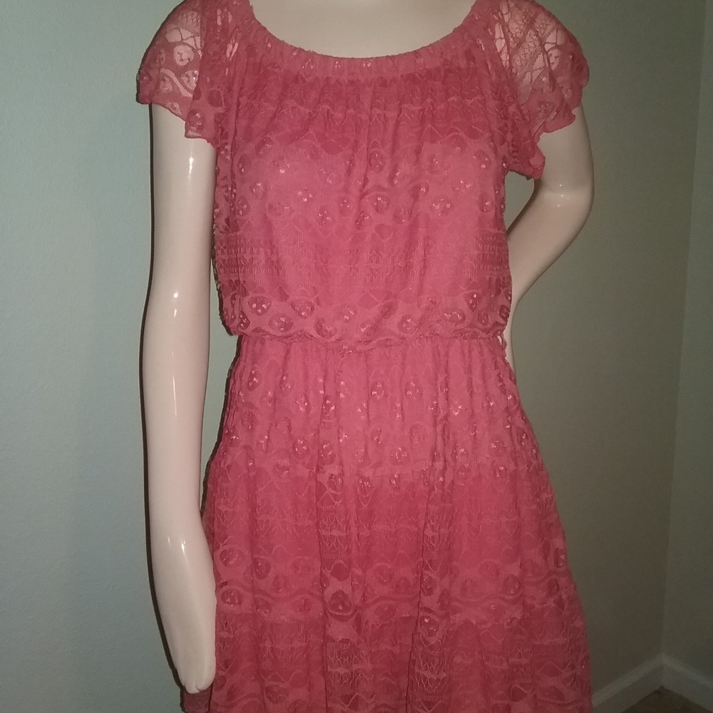 Sequin Hearts, super cute mid-thigh dress